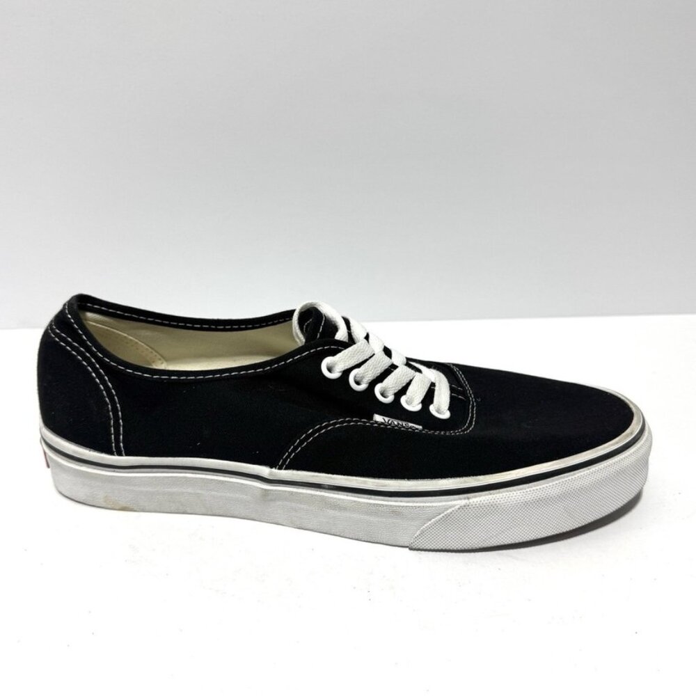 Vans Mens Authentic Sneakers Black Size 9 M
